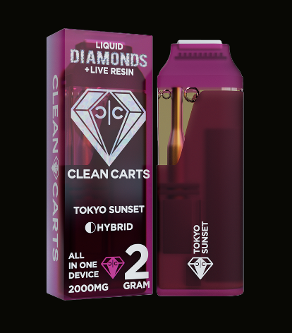 Clean Cart Tokyo Sunset